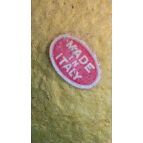 Vintage Antique stone alabaster lemon  fruit decor mcm heavy 3.5" realistic - Picture 2 of 6